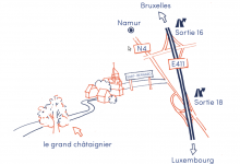 Le lieu de la fête du 27 juillet et covoiturage